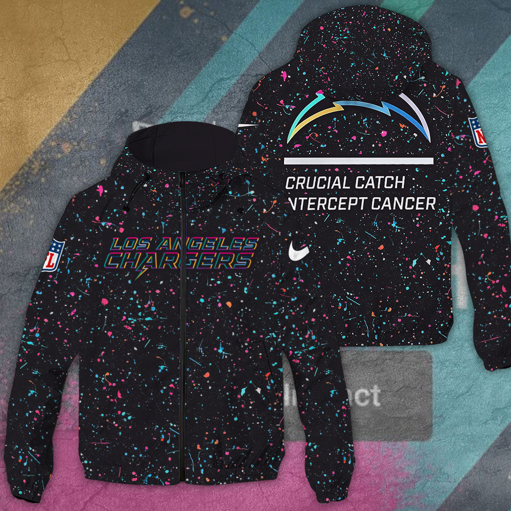 Los Angeles Chargers 3D Windbreaker Jacket – TANTN15787