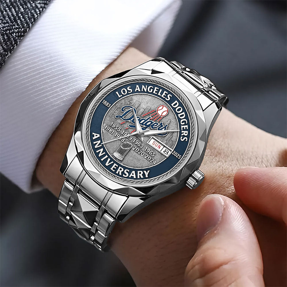 Los Angeles Dodgers 2025 Alloy Luxury Quartz Watch – MAITM12905