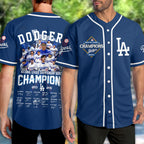 Los Angeles Dodgers 2025 National League Champions Baseball Jersey – HOATT14118