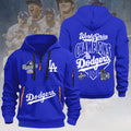 Los Angeles Dodgers 2025 World Series Champions 2D Quarter Zip Hoodie – HOATT14282