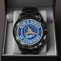 Los Angeles Dodgers 2025 World Series Champions Black Stainless Steel Watch – HOATT14284