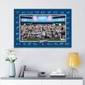 Los Angeles Dodgers 2025 World Series Champions Rectangle Canvas With Inner Frame – MAITM13658