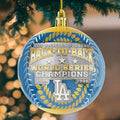 Los Angeles Dodgers 2025 World Series Champions Custom Shape 2-sided Acrylic Ornament – MAITM13981