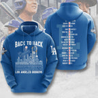 Los Angeles Dodgers 2025 World Series Champions 3D Apparel – MAITM13668