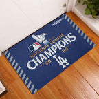 Los Angeles Dodgers 2025 National League Champions Doormat – TANTN17584
