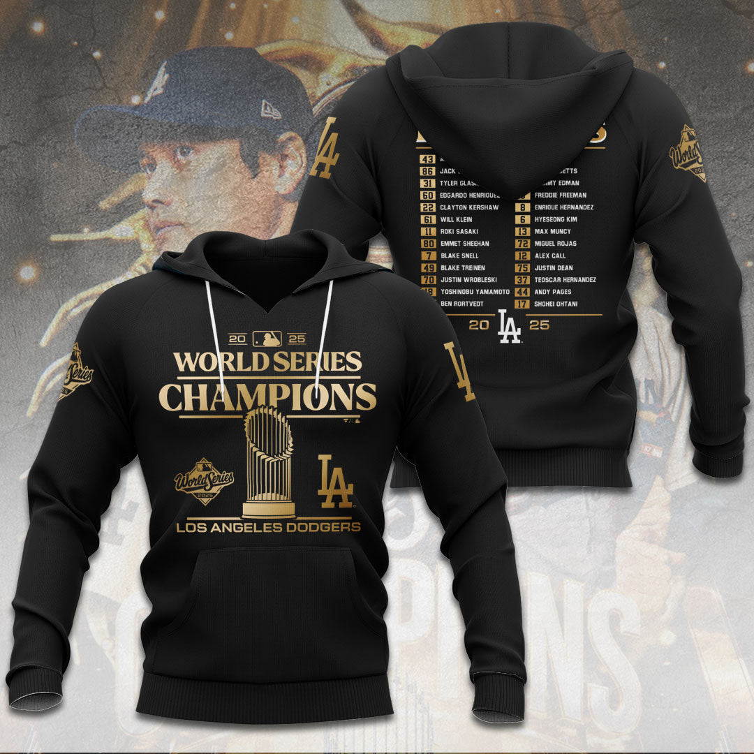 Los Angeles Dodgers World Series 2025 3D Apparel – TANTN18130