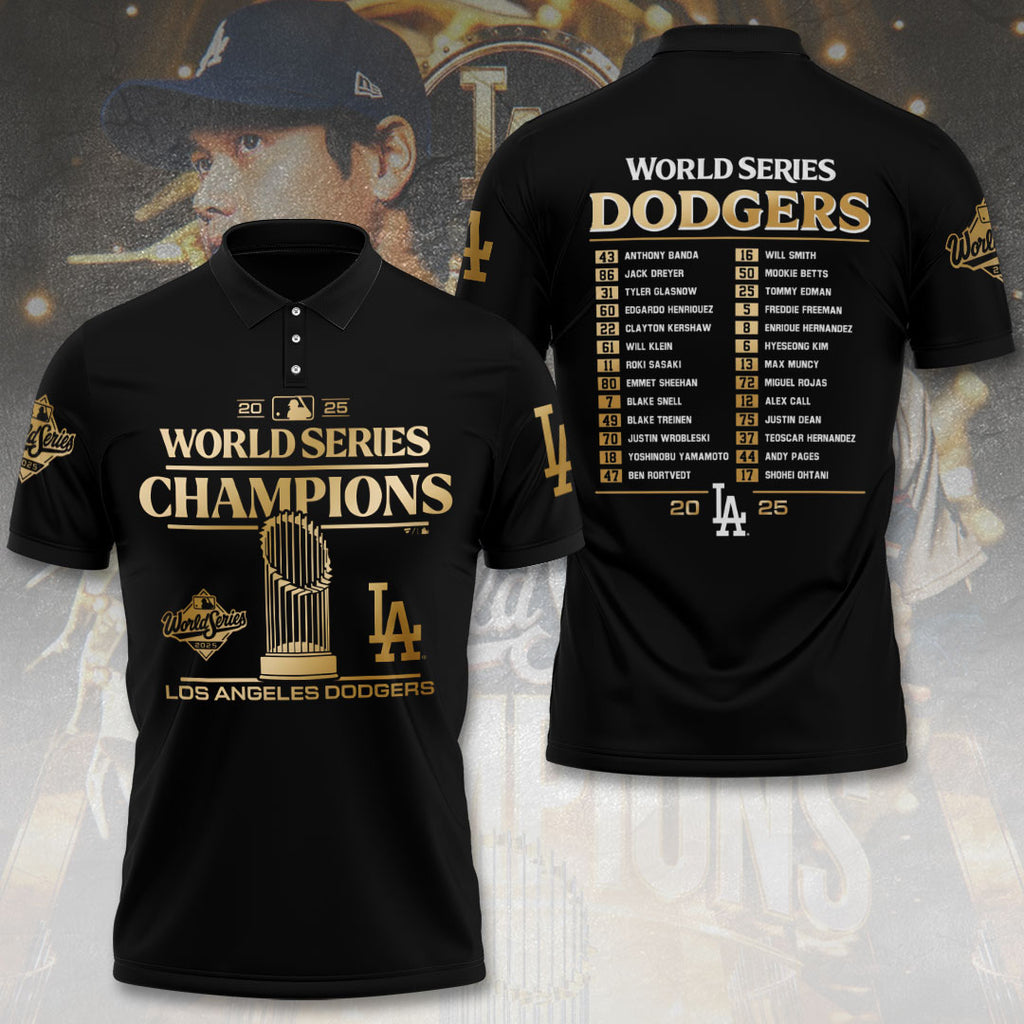 Los Angeles Dodgers World Series 2025 3D Apparel – TANTN18130