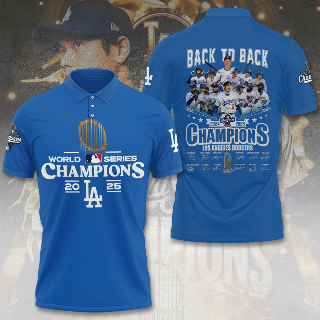 Los Angeles Dodgers World Series 2025 3D Apparel – TANTN18161