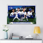 Los Angeles Dodgers World Series 2025 Rectangle Canvas With Inner Frame – TANTN18123