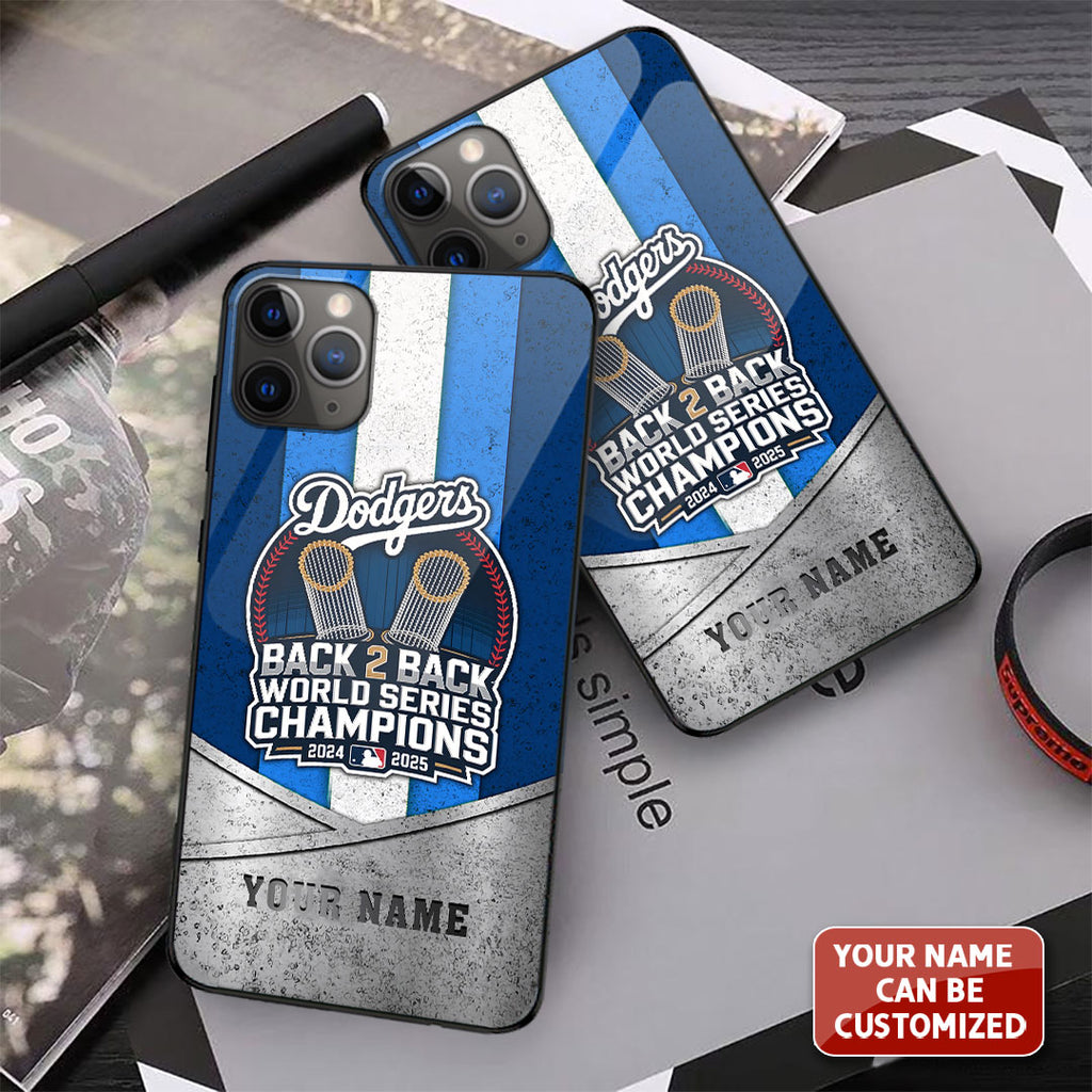 Personalized Los Angeles Dodgers World Series 2025 Phone Case – TANTN18294