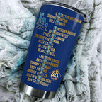 Los Angeles Dodgers World Series 2025 Tumbler Cup – TANTN18947