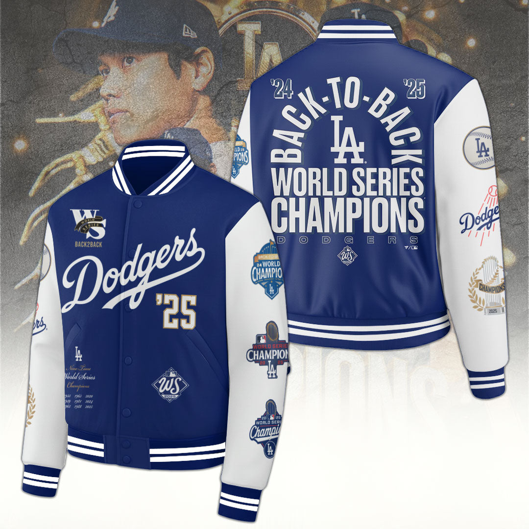 Los Angeles Dodgers World Series 2025 Varsity Jacket – TANTN18914