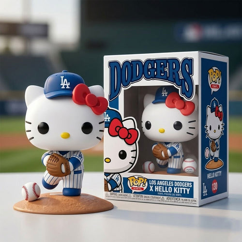 Los Angeles Dodgers x Hello Kitty 3D Collectible Vinyl Figure – TMTHU5501