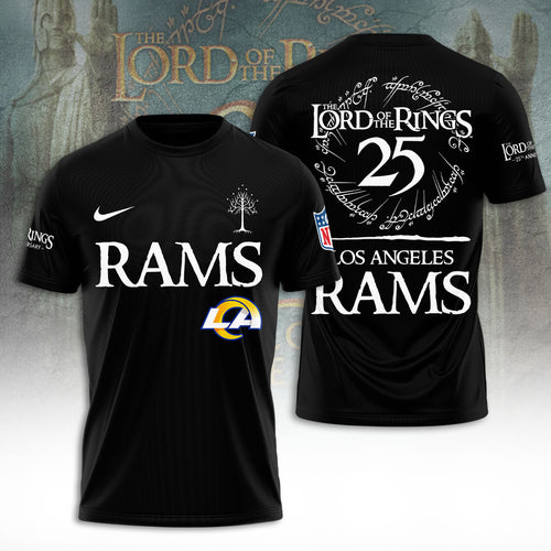 Los Angeles Rams x The Lord of The Rings 25 Years 3D Apparel – TANTN19571
