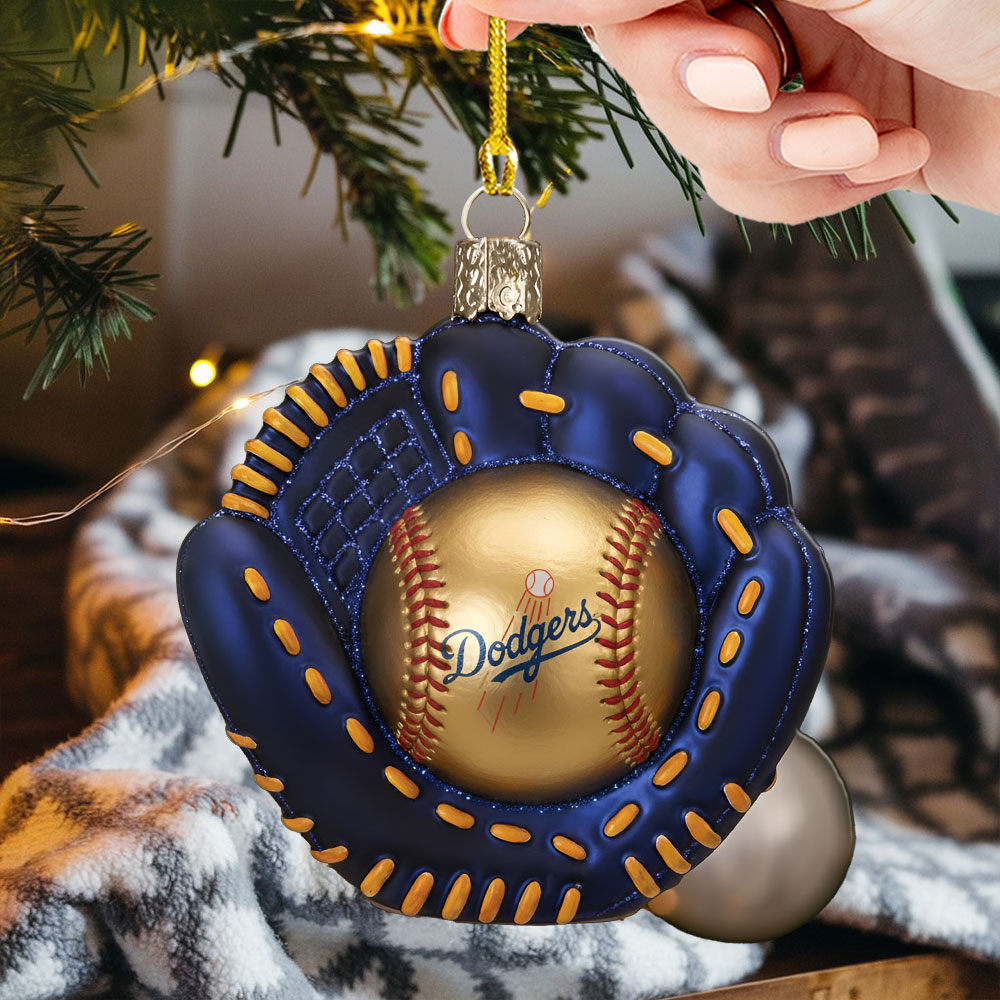 Los Angeles Dodgers Custom Shape 2-sided Acrylic Ornament – TMTHU1990