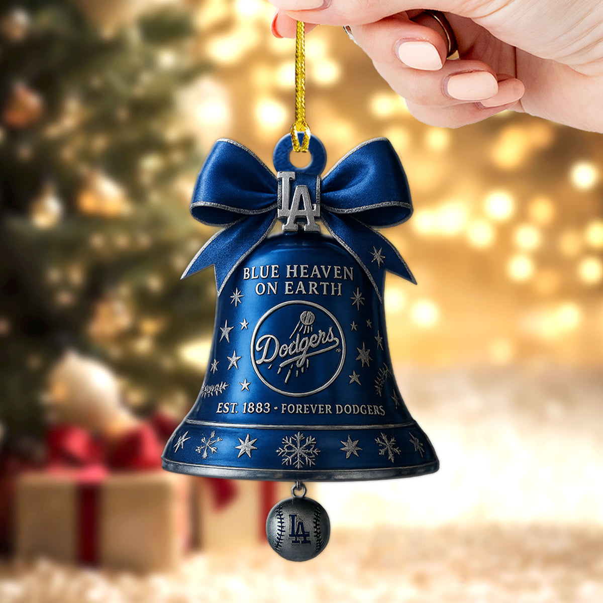 Los Angeles Dodgers Custom Shape 2-sided Acrylic Ornament – TMTHU2026