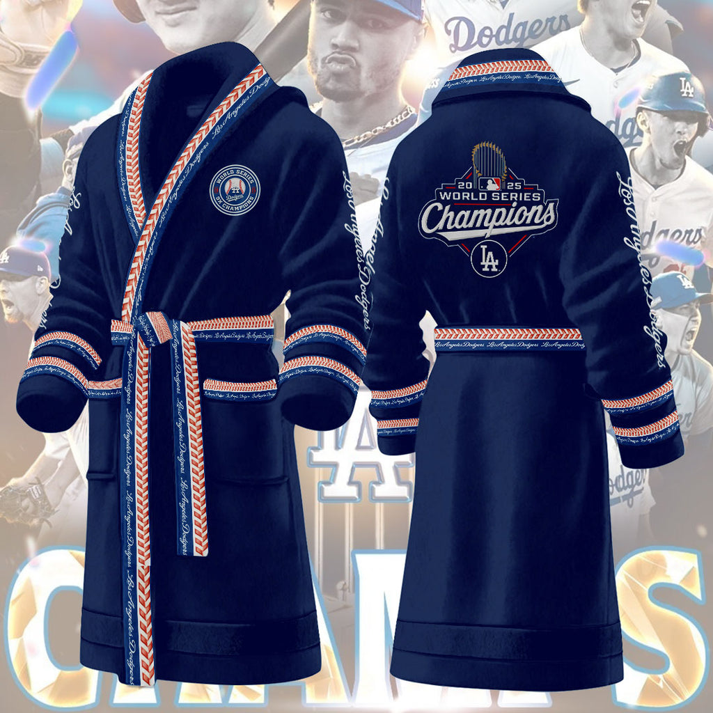 Los Angeles Dodgers 3D Bathrobe – TMTHU2191