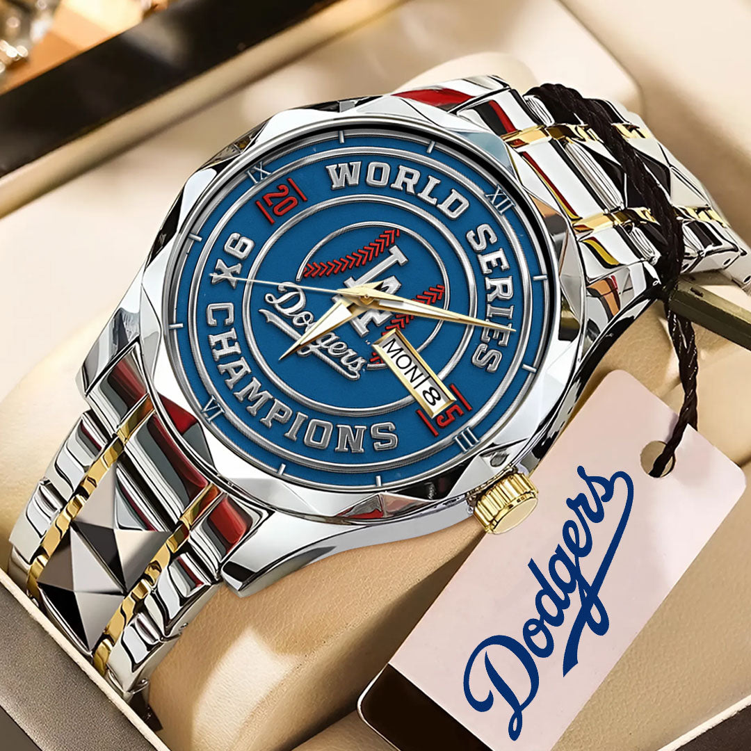 Los Angeles Dodgers Alloy Luxury Quartz Watch – TMTHU1902