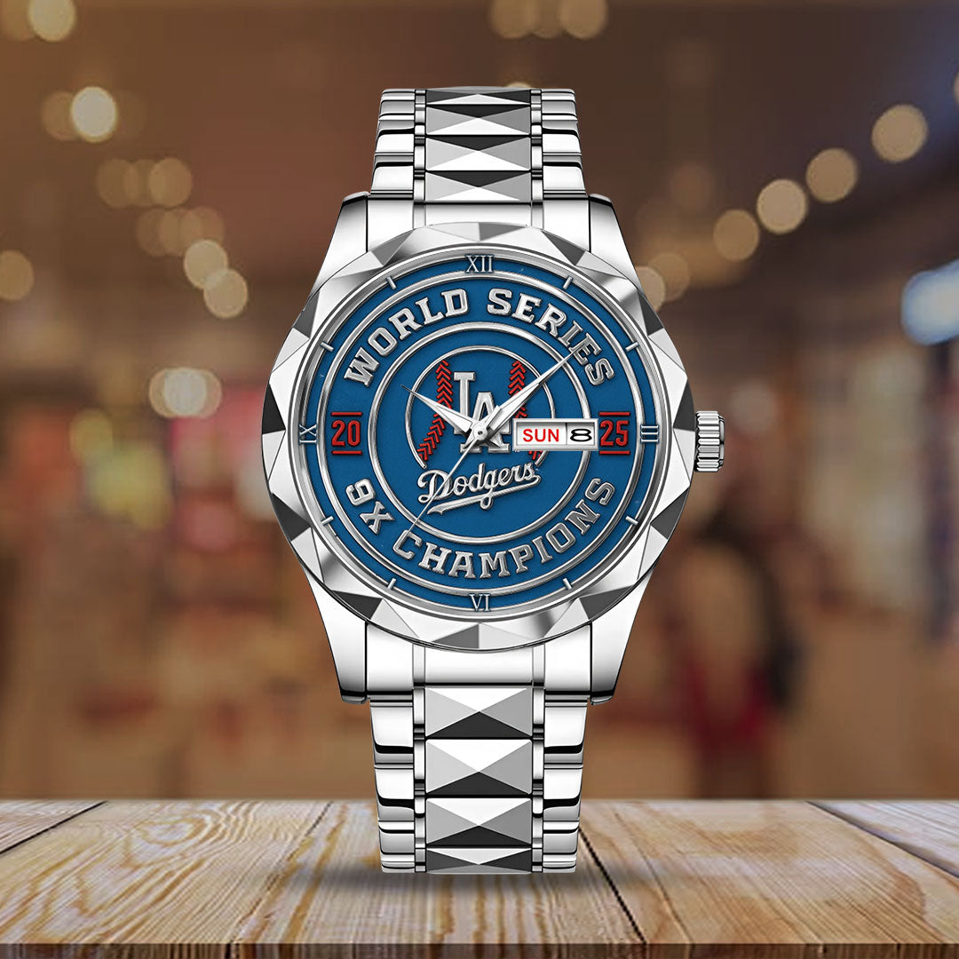Los Angeles Dodgers Alloy Luxury Quartz Watch – TMTHU1902