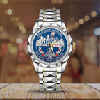 Los Angeles Dodgers Alloy Luxury Quartz Watch – TMTHU2206