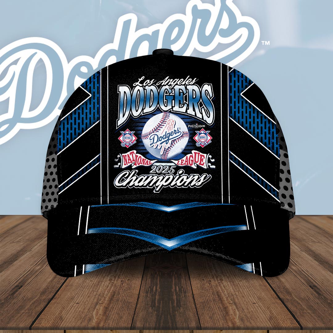 Los Angeles Dodgers 2025 National League Champions Classic Cap – HOATT14117