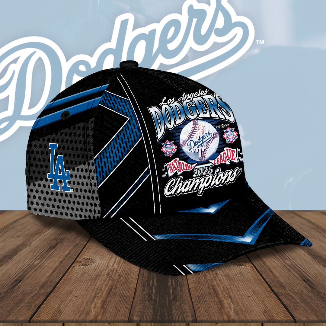 Los Angeles Dodgers 2025 National League Champions Classic Cap – HOATT14117
