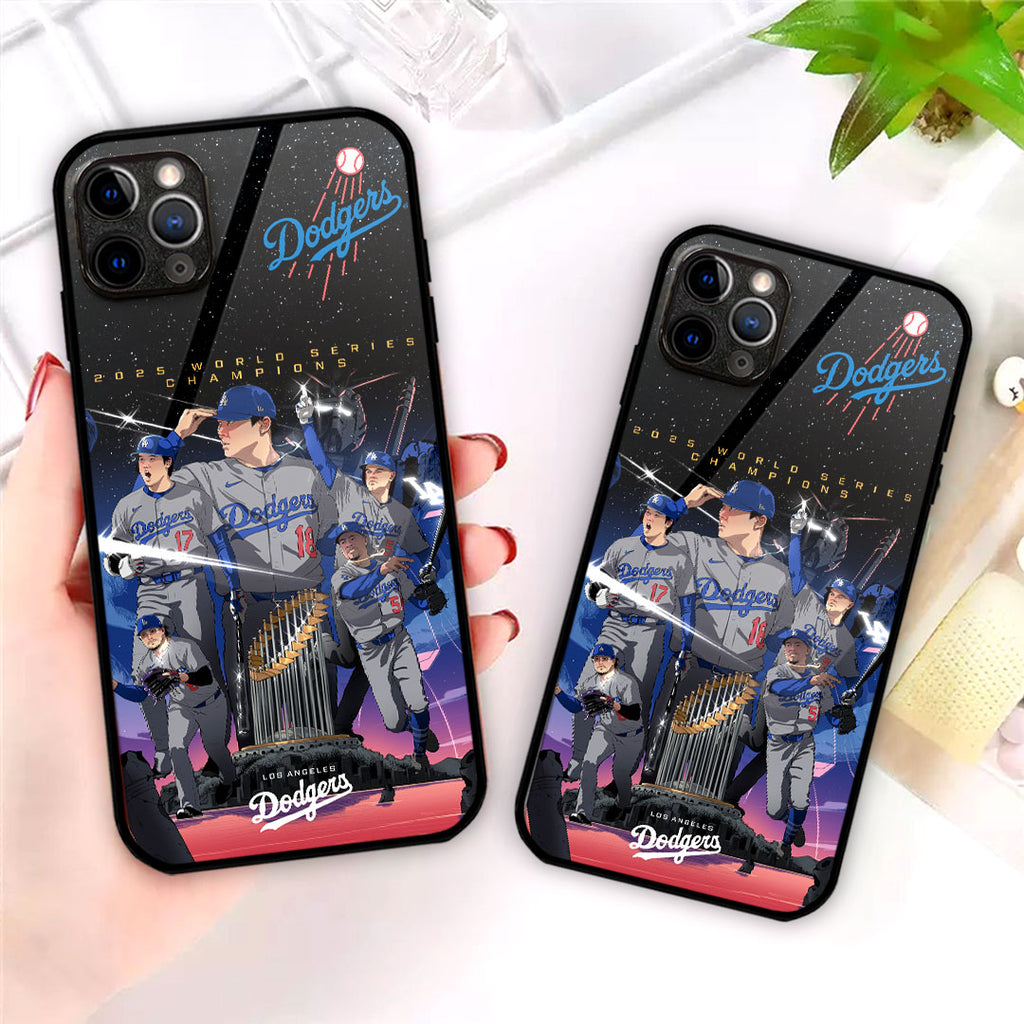 Los Angeles Dodgers 2025 World Series Champions Phone Case – HOATT14387