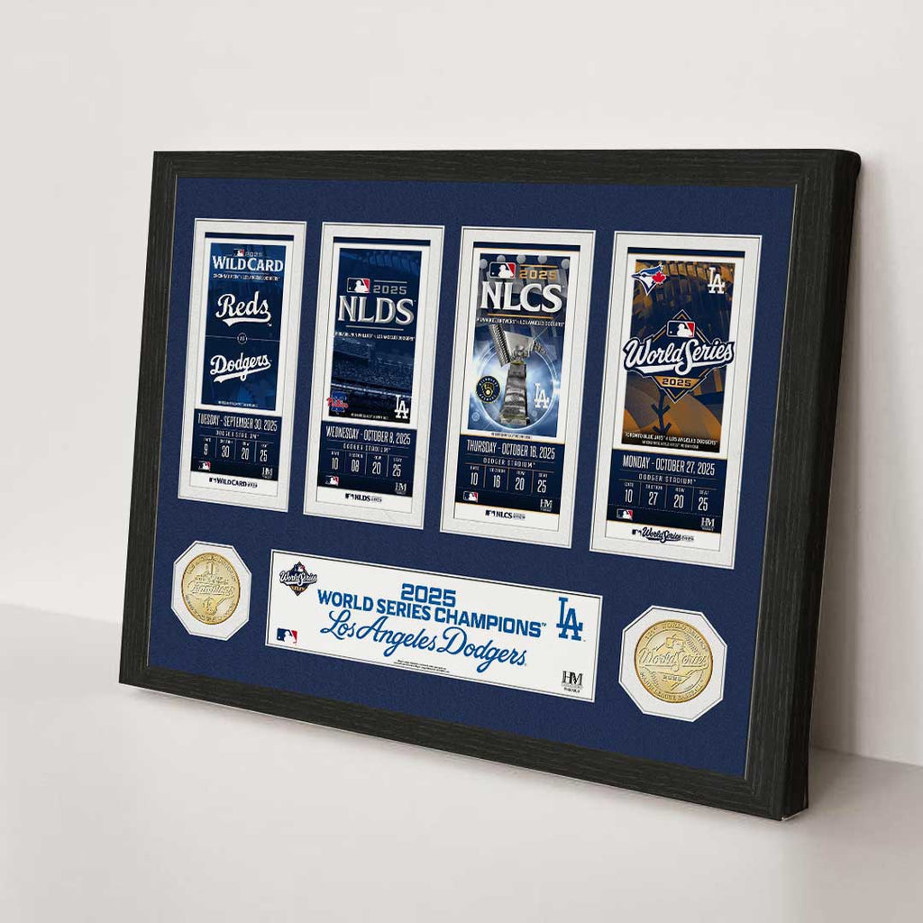 Los Angeles Dodgers 2025 World Series Champions Rectangle Canvas With Inner Frame – TMTHU1854