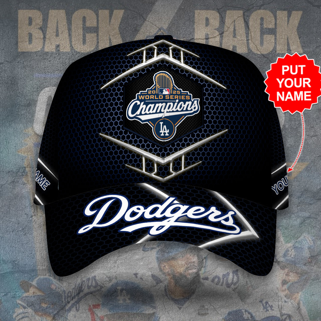 Personalized Los Angeles Dodgers World Series 2025 Classic Cap – TANTN18176