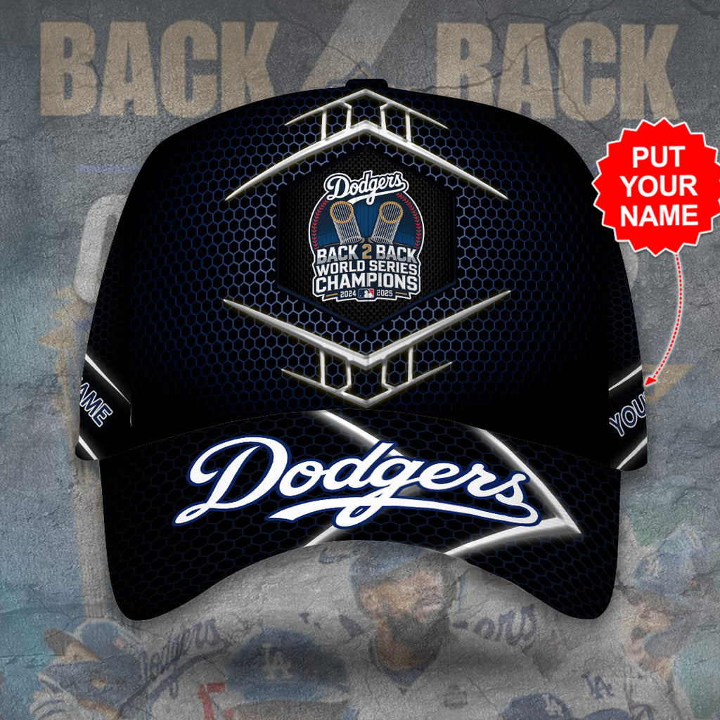 Personalized Los Angeles Dodgers World Series 2025 Classic Cap – TANTN18334