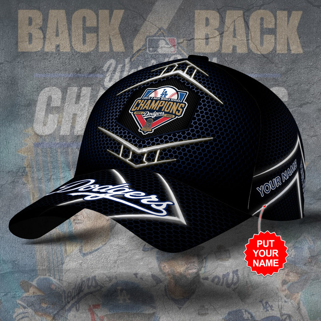 Personalized Los Angeles Dodgers World Series 2025 Classic Cap – TANTN18336