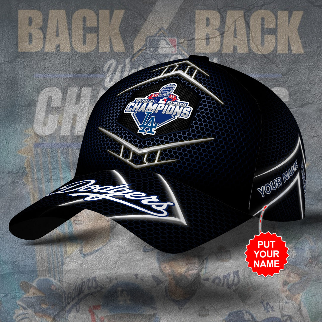 Personalized Los Angeles Dodgers World Series 2025 Classic Cap – TANTN18338