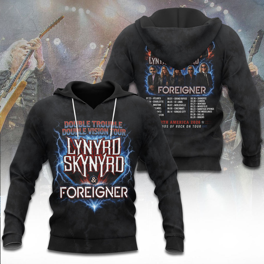 Lynyrd Skynyrd Tour 2026 3D Apparel – TANTN24588