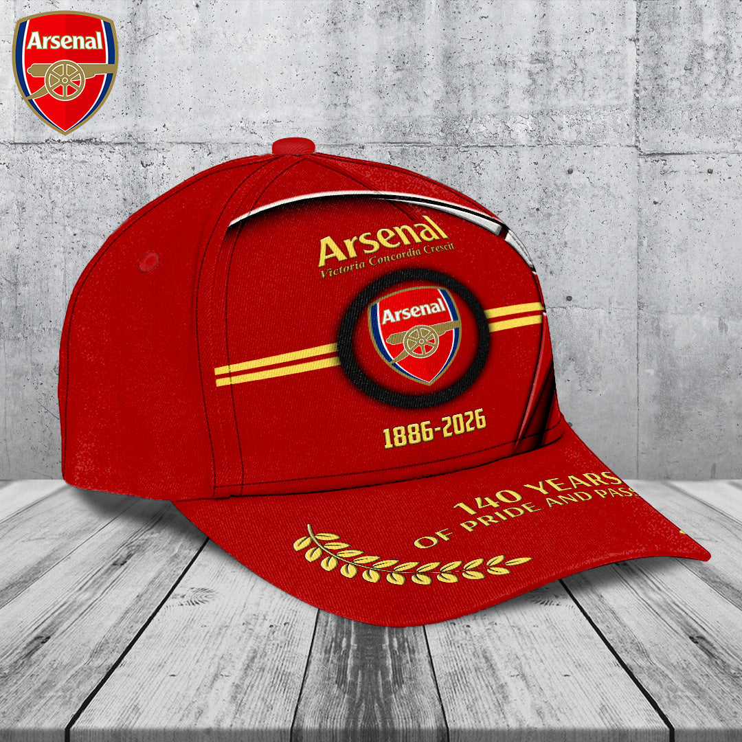Arsenal FC 140 Years Classic Cap – MAITM14380