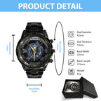 Metallica Black Stainless Steel Watch – MAITM14479