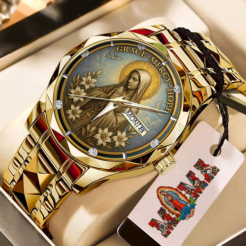 Maria Alloy Luxury Quartz Watch – TMTHU 060