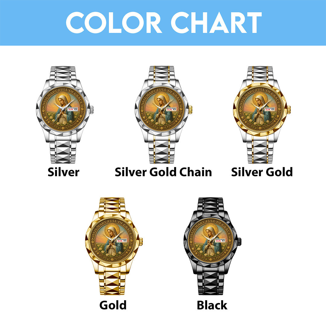 Maria Alloy Luxury Quartz Watch – TMTHU 289