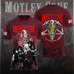 Mötley Crüe 3D Apparel – NGHIAVT 1001