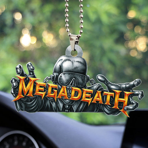 Megadeth Custom shape 2-sided Acrylic Car Ornament – TMTHU1722