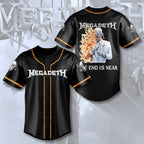 Megadeth Band Baseball Jersey – TMTHU 394