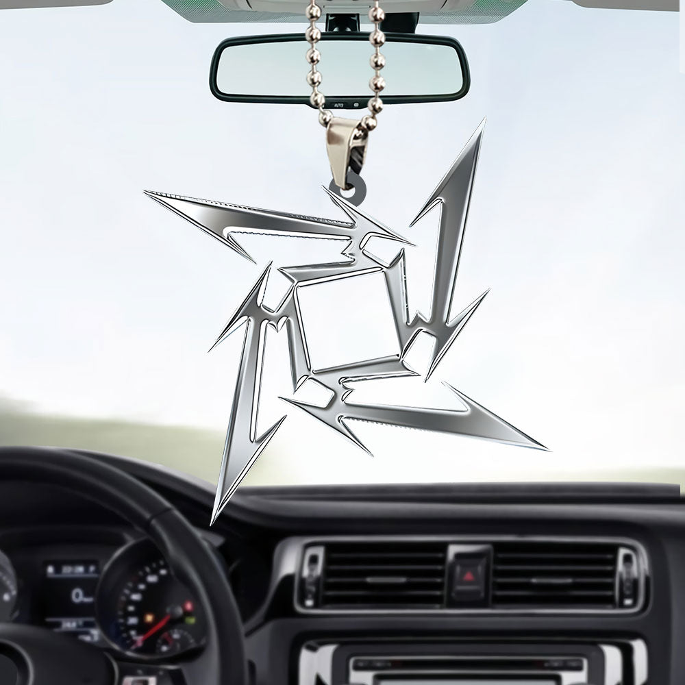 Metallica Custom Shape 2-sided Acrylic Car Ornament – TANTN 11487