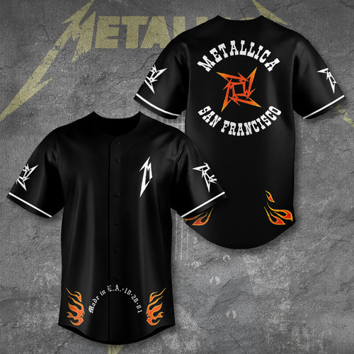 Metallica Baseball Jersey – TANTN 11486