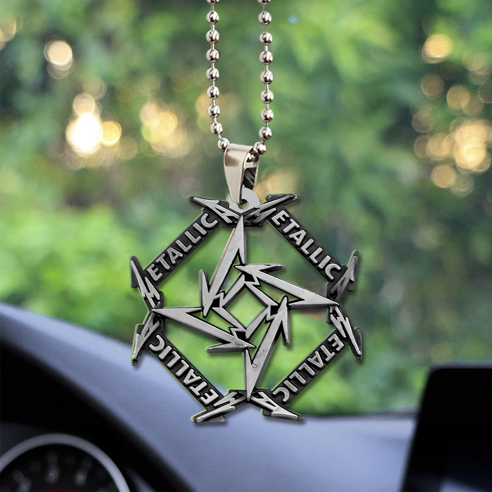 Metallica Custom Shape 2-sided Acrylic Car Ornament – TANTN 11488