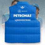 Mercedes AMG Petronas F1 Team 3D Sleeveless Down Jacket – TANTN23772