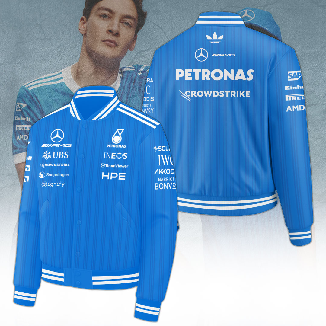 Mercedes AMG Petronas F1 Team Varsity Jacket – TANTN23750