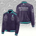 Mercedes AMG Petronas F1 Team Vanda Bloom 2026 Varsity Jacket – TANTN25246