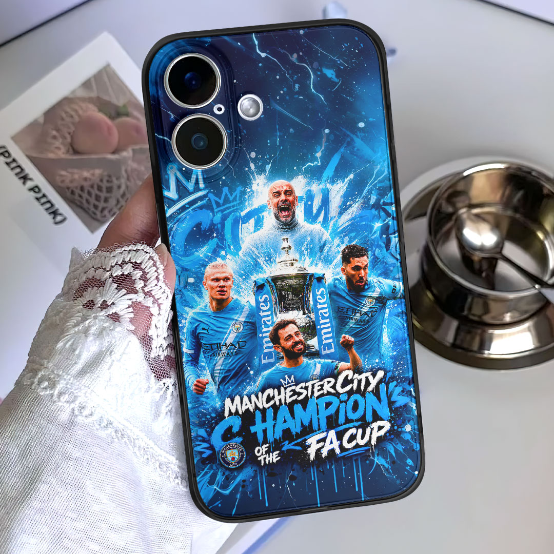 Manchester City 2025/2026 FA Cup Winners Phone Case – HOATT18003