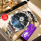 Personalized Manchester City Alloy Luxury Quartz Watch – TANTN15464