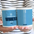 Manchester City Carabao Cup Winner's 2026 Ceramic Mug – TANTN21809