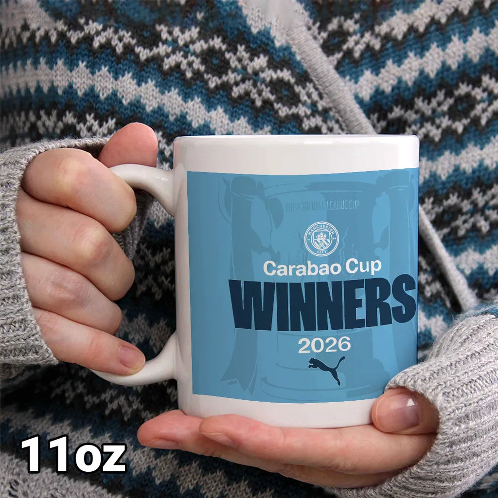 Manchester City Carabao Cup Winner's 2026 Ceramic Mug – TANTN21809